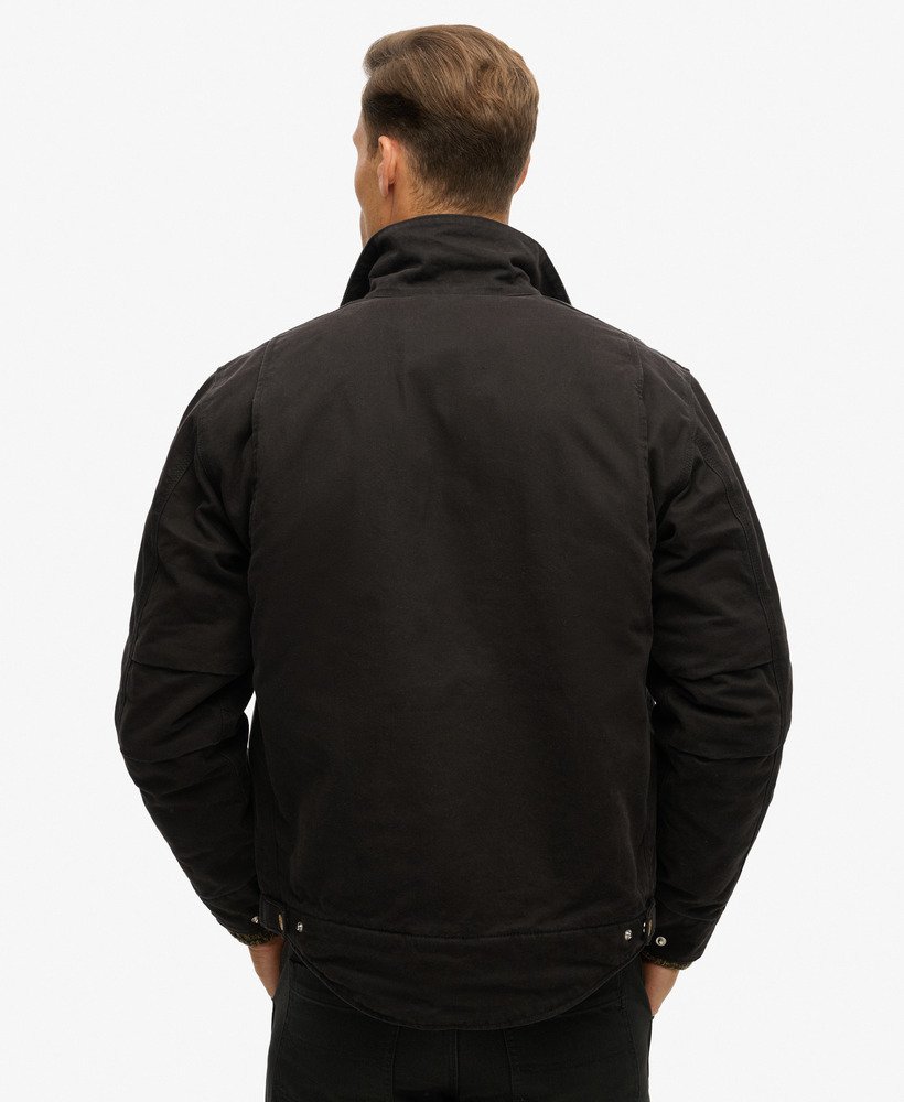 jaqueta surplus ranch na cor preto jato