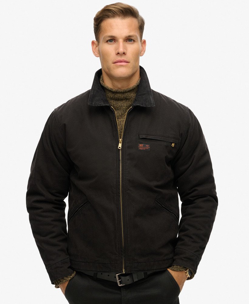 jaqueta surplus ranch na cor preto jato