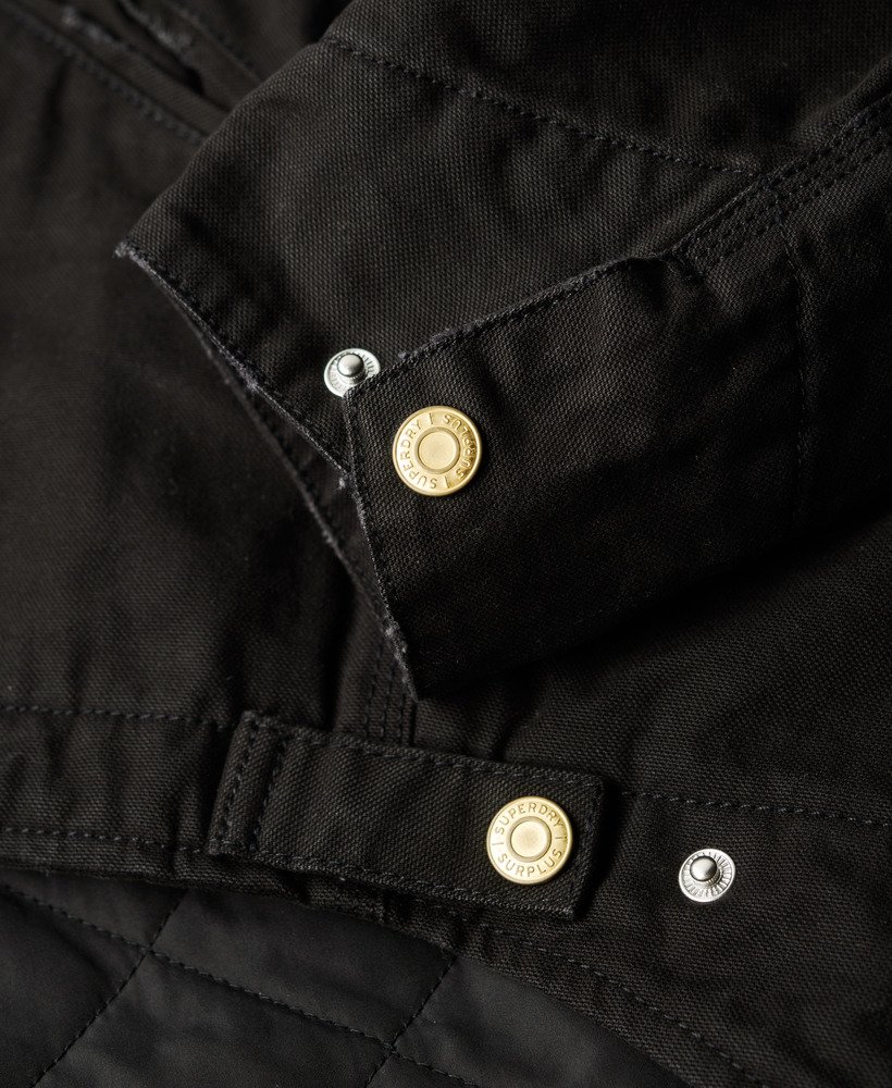 jaqueta surplus ranch na cor preto jato
