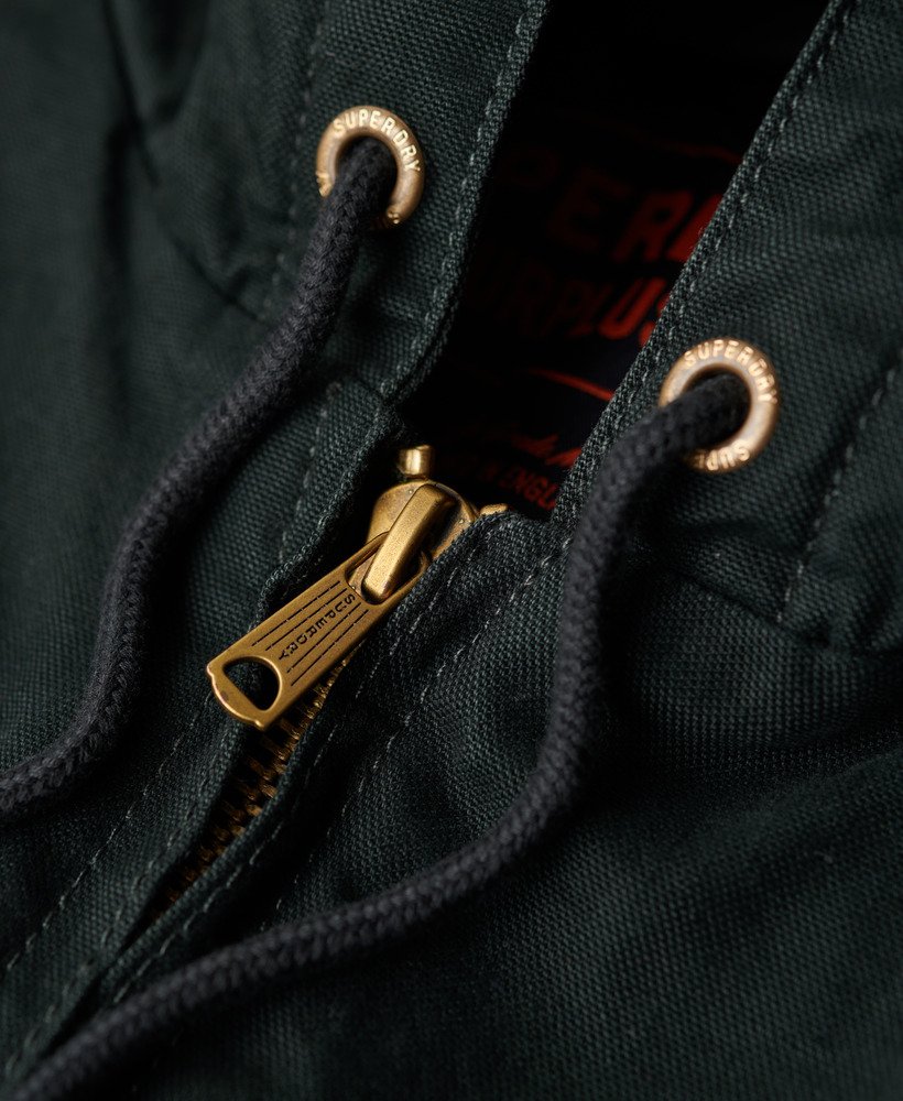 jaqueta bomber com capuz surplus na cor verde jet set