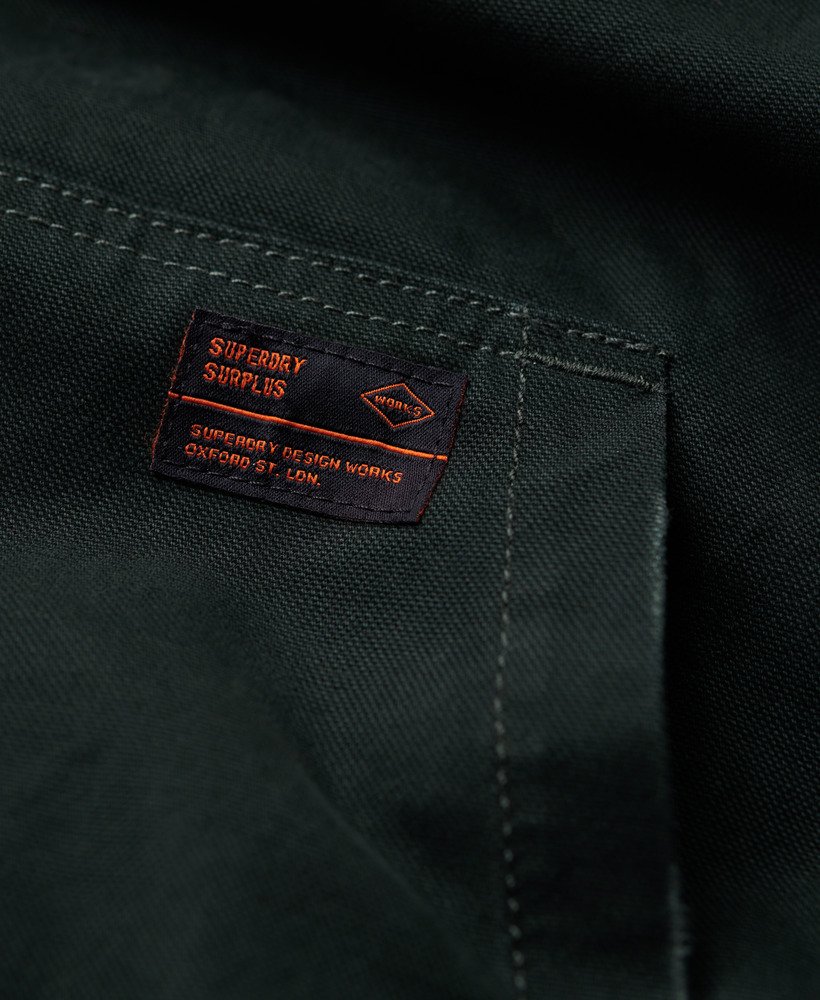 jaqueta bomber com capuz surplus na cor verde jet set