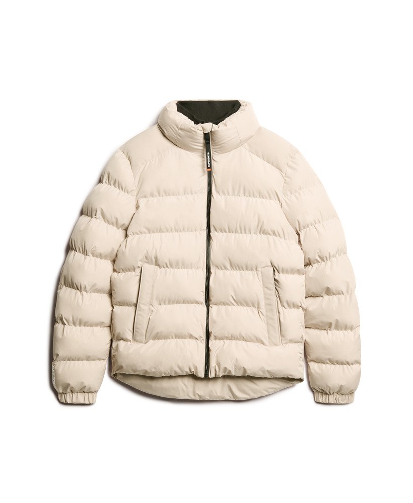 jaqueta esportiva puffer na cor cinza chateau