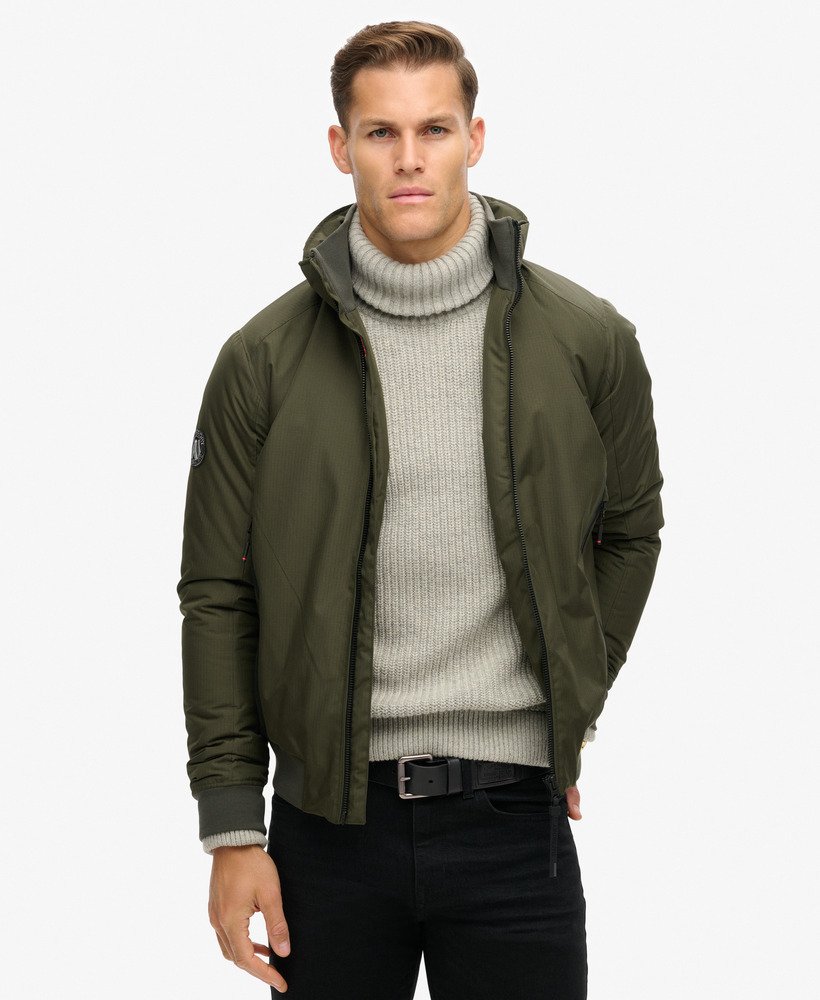 jaqueta city harrington na cor cáqui militar