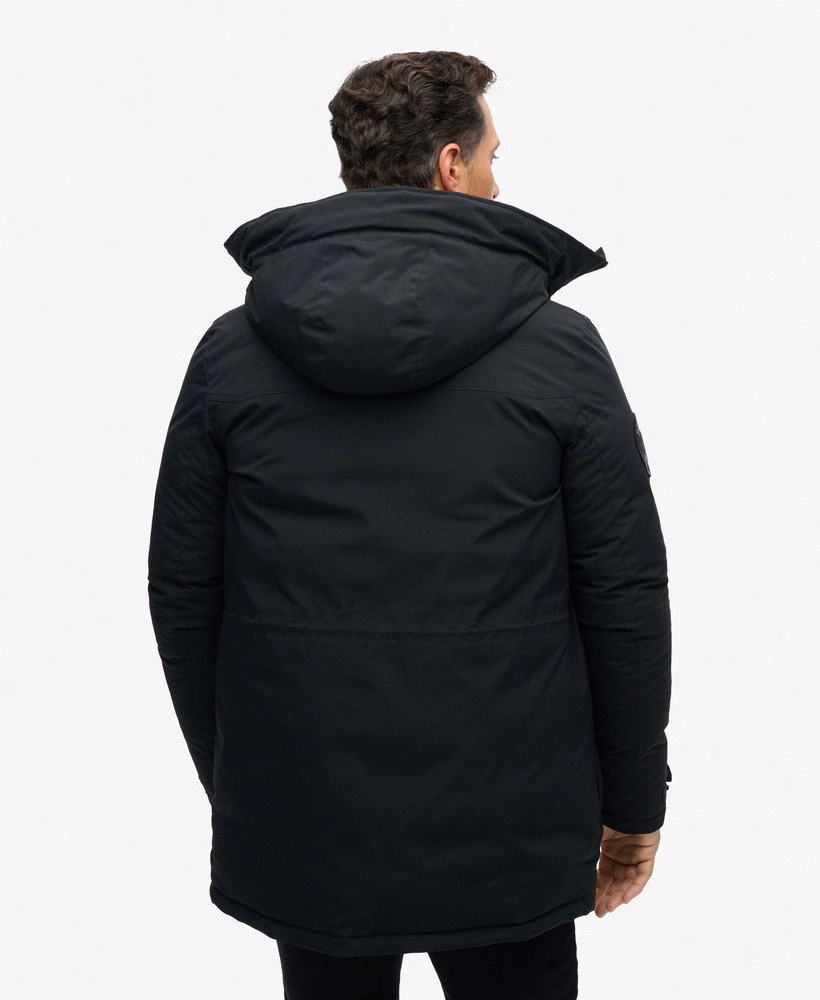 Casaco parka acolchoado urbano