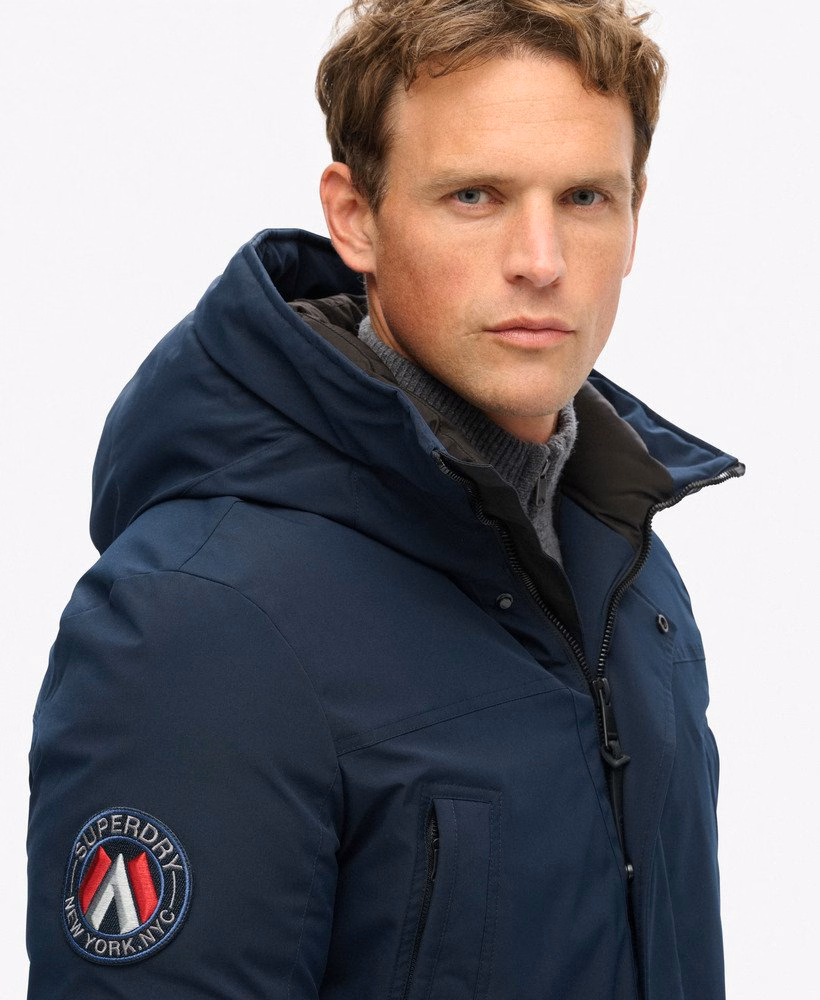 Casaco parka acolchoado urbano