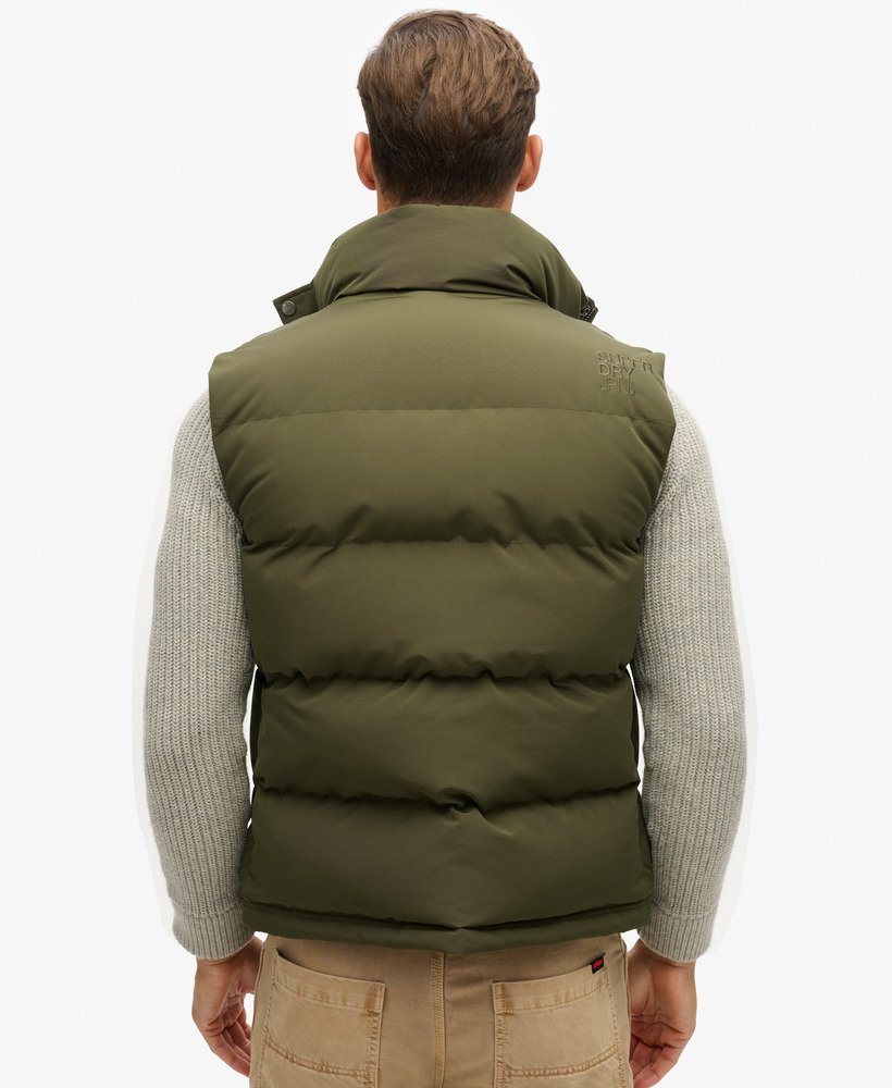 colete everest sem capuz na cor verde-oliva da surplus goods