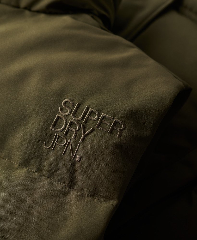 colete everest sem capuz na cor verde-oliva da surplus goods