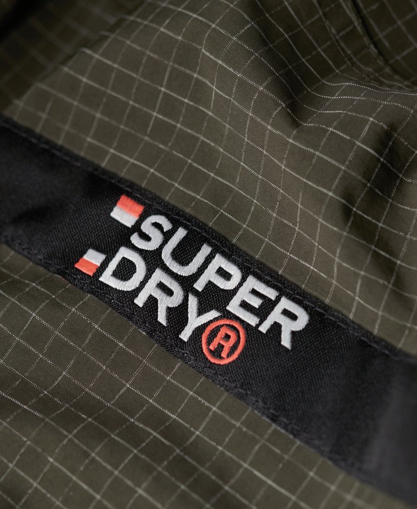 jaqueta corta-vento ripstop ultimate na cor verde cáqui militar