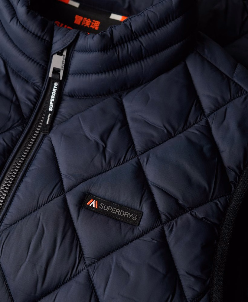 Colete Fuji Lite com estampa de diamantes