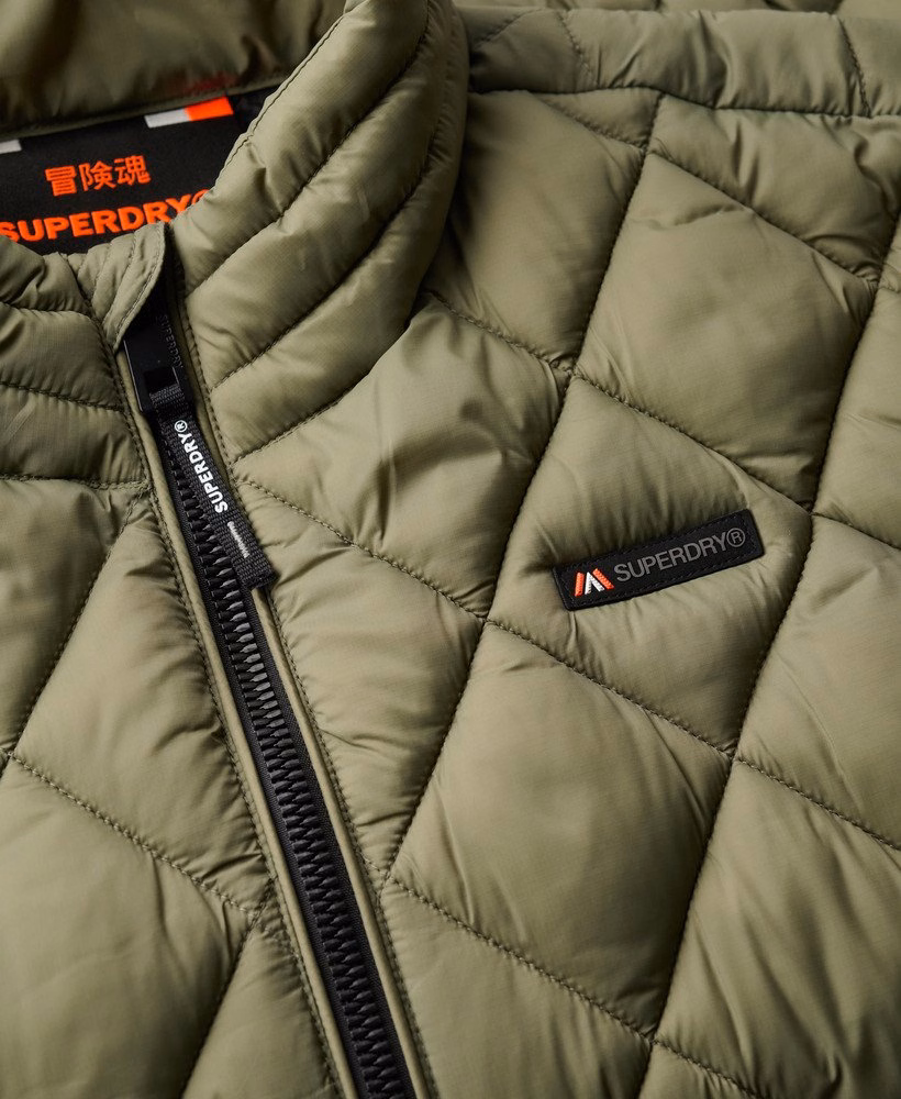 Jaqueta Fuji Lite com estampa de diamantes