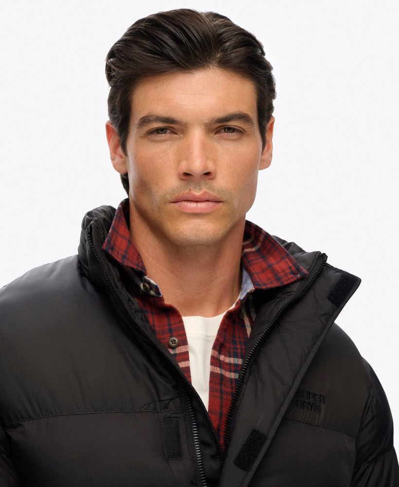 Jaqueta puffer preta