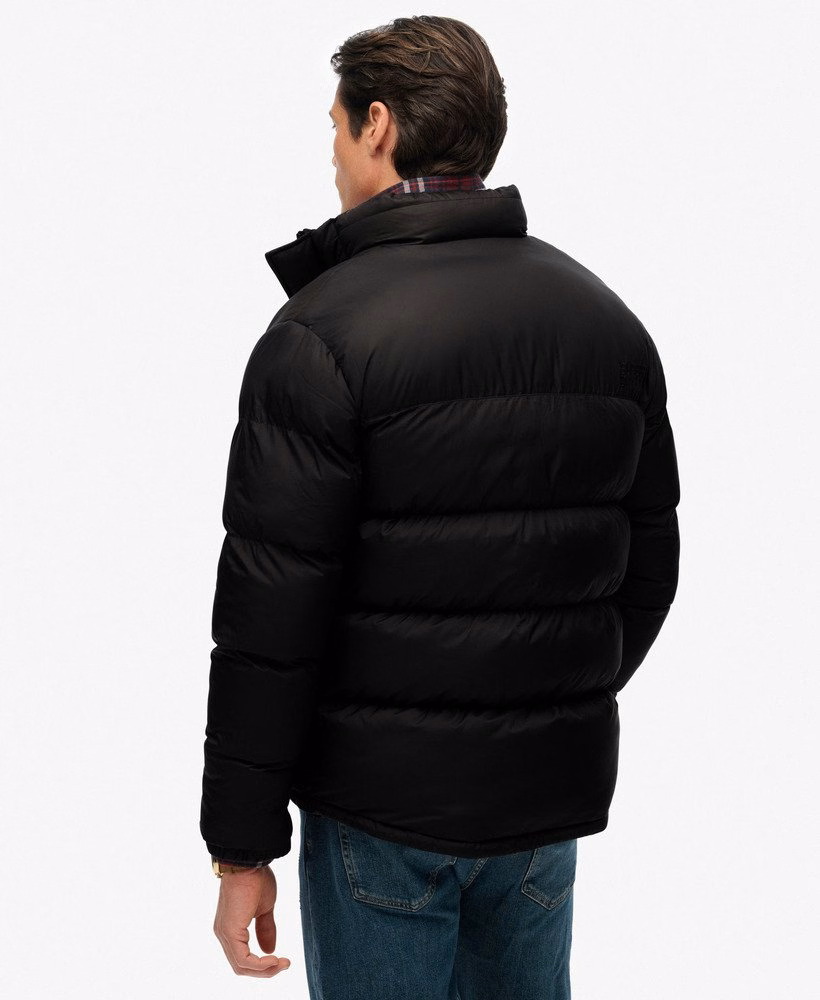 Jaqueta puffer preta