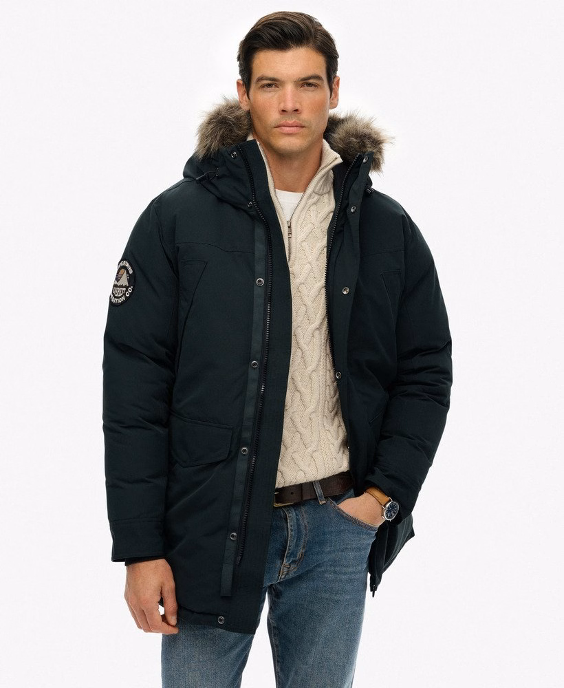 Jaqueta Parka Everest com Pele Sintética