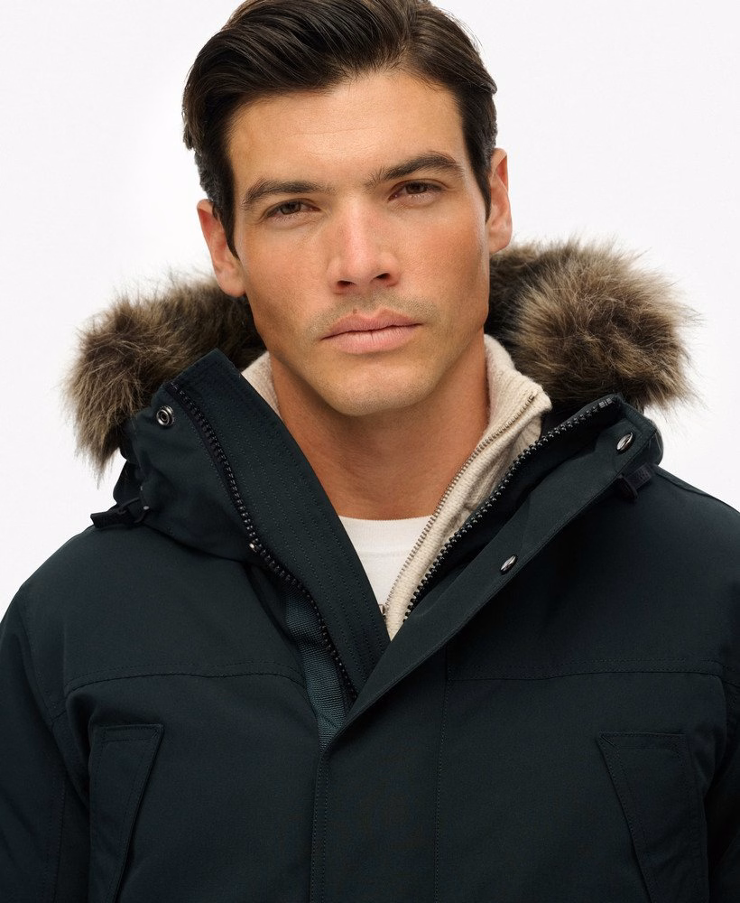 Jaqueta Parka Everest com Pele Sintética