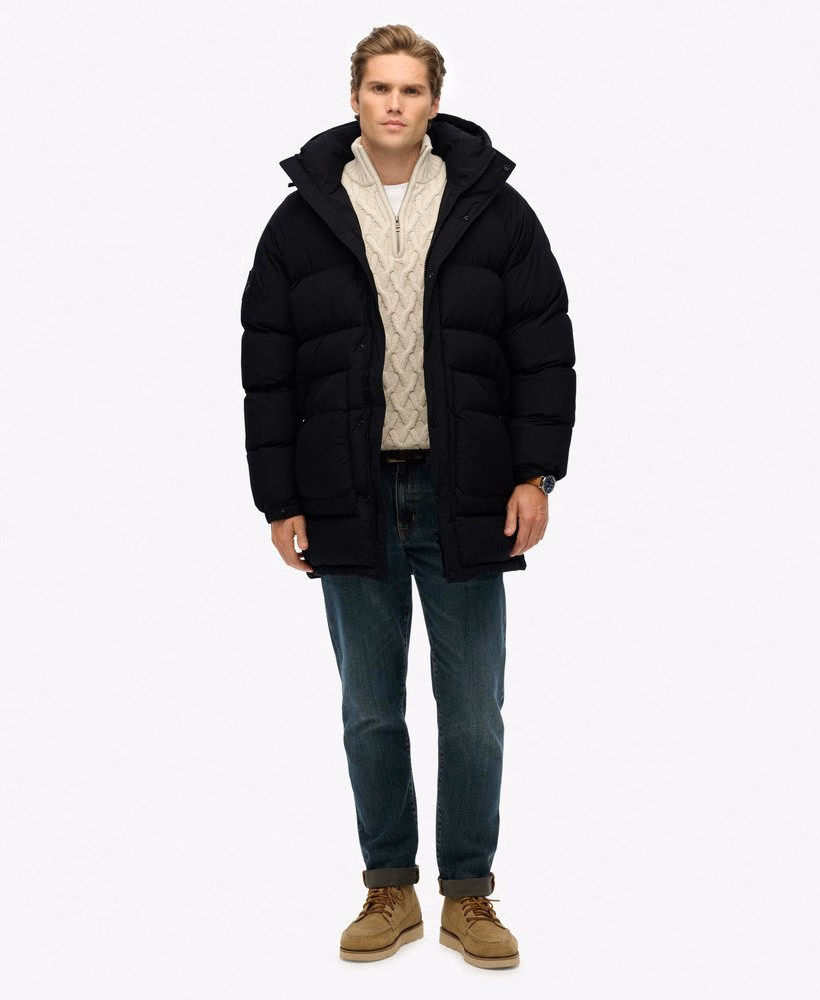 Jaqueta parka XPD Longline Baffle