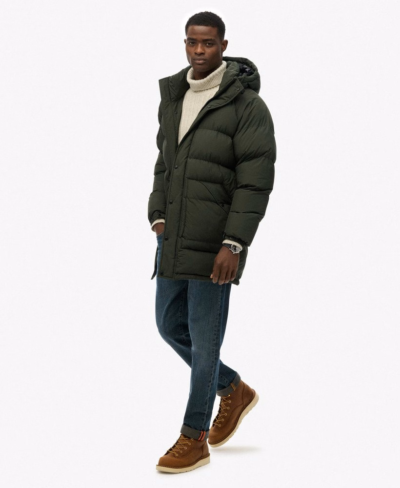 Jaqueta parka XPD Longline Baffle