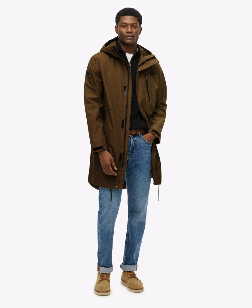 Parka Tech Fishtail com Capuz