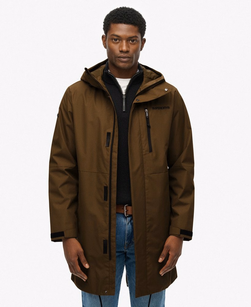 Parka Tech Fishtail com Capuz