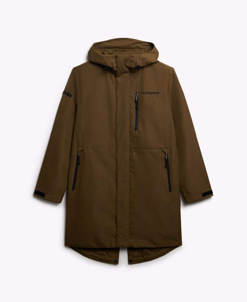Parka Tech Fishtail com Capuz