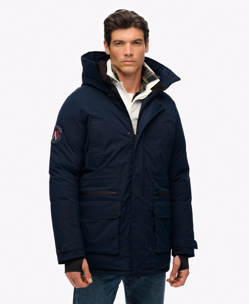 Casaco parka acolchoado urbano