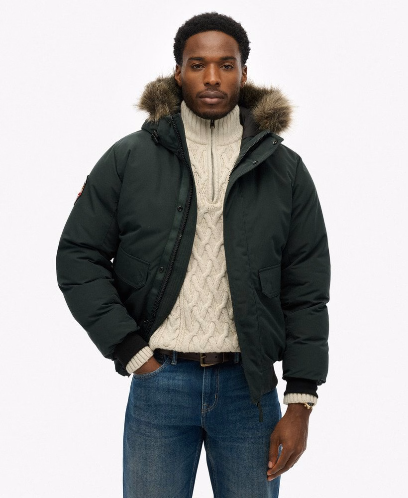 Jaqueta Bomber Everest de Pele Sintética