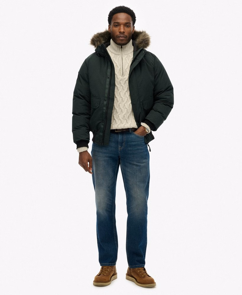 Jaqueta Bomber Everest de Pele Sintética