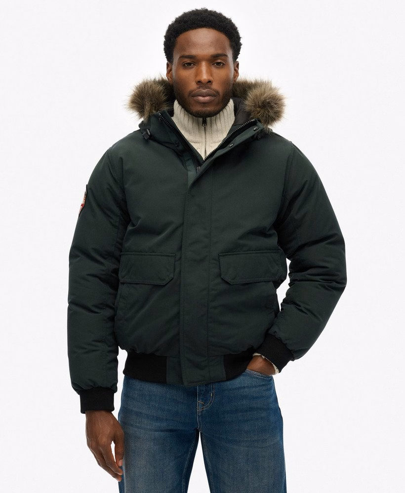 Jaqueta Bomber Everest de Pele Sintética