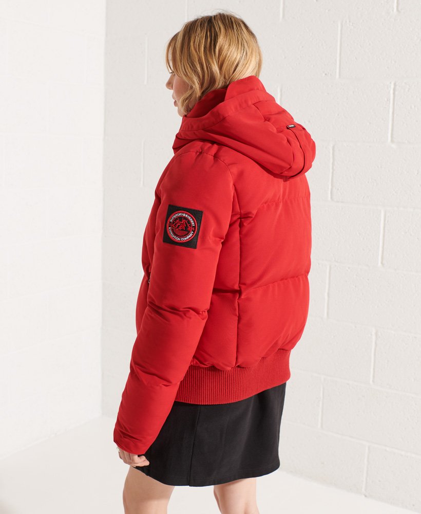 jaqueta bomber code everest na cor vermelha expedição