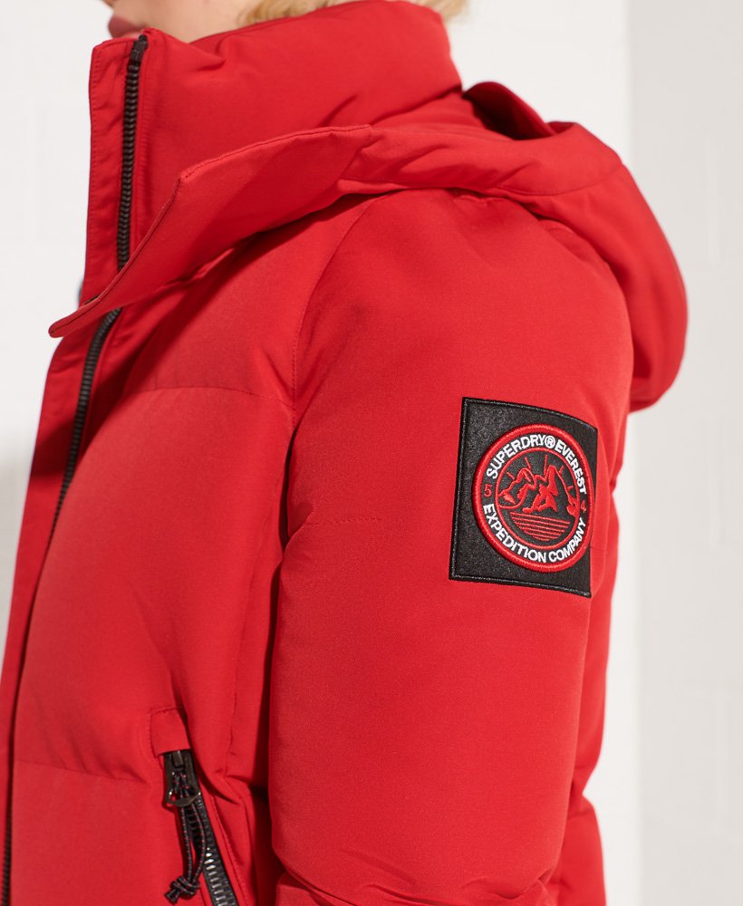 jaqueta bomber code everest na cor vermelha expedição