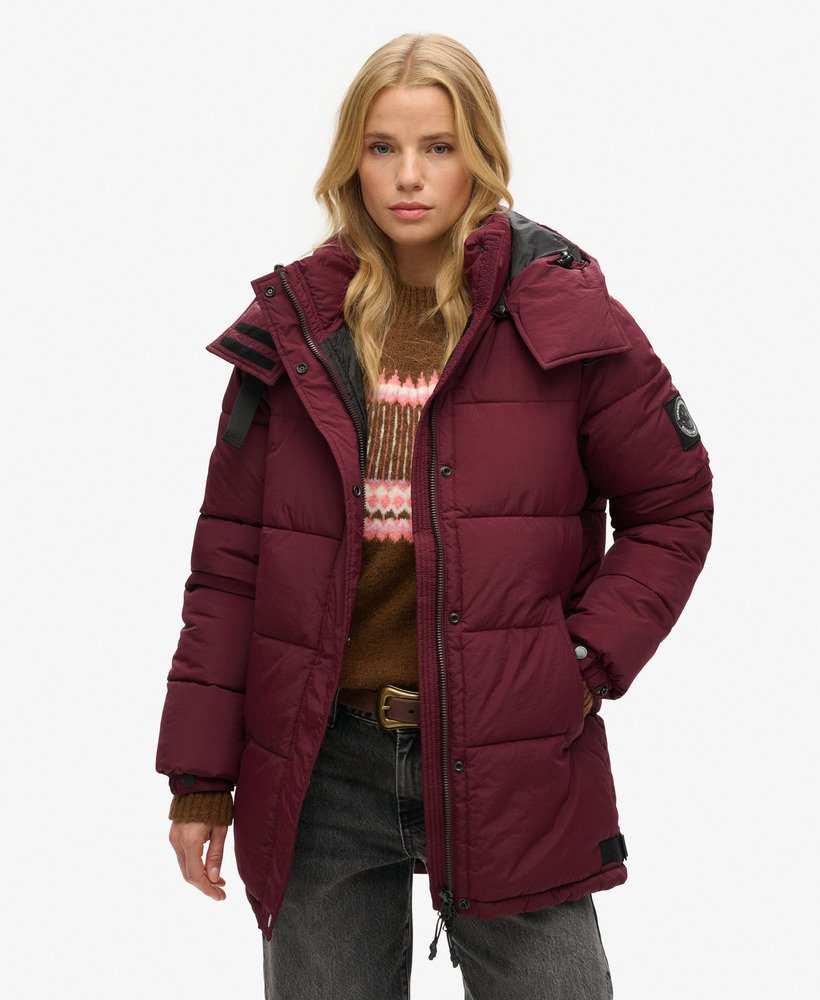 casaco acolchoado expedition cocoon na cor port