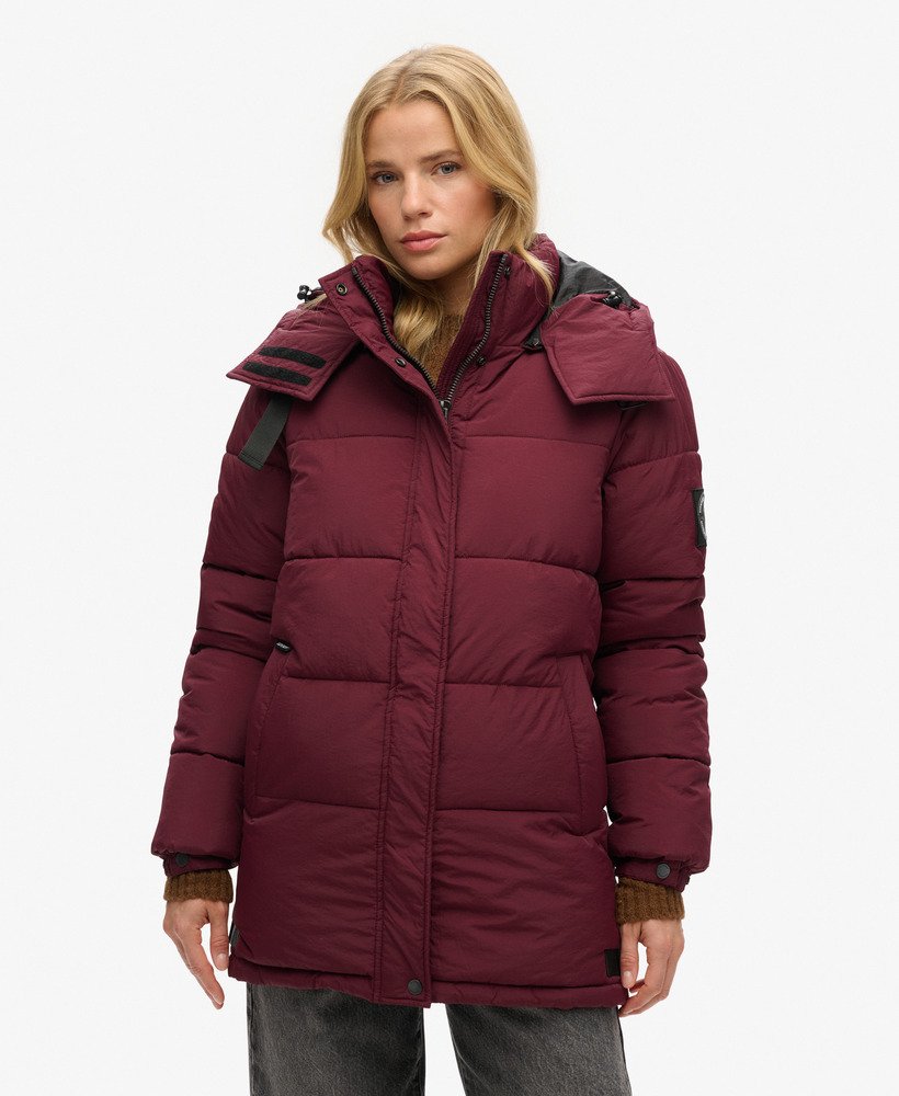 casaco acolchoado expedition cocoon na cor port