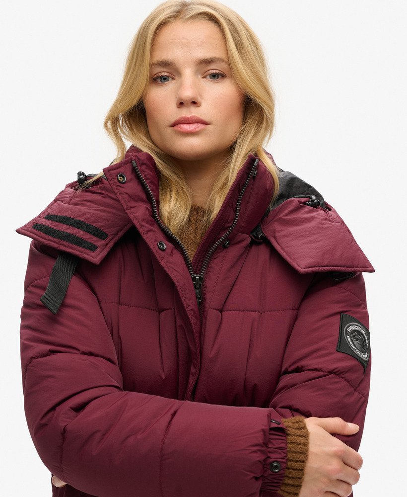 casaco acolchoado expedition cocoon na cor port