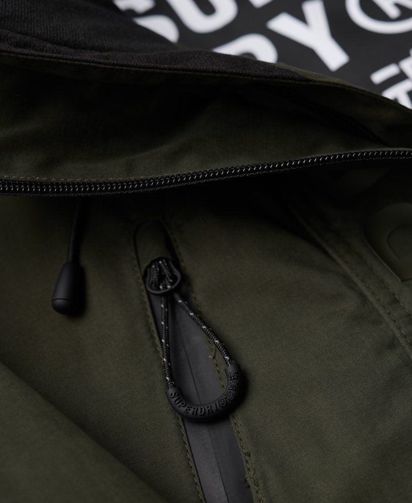 jaqueta corta-vento sd de microfibra ultimate na cor verde-oliva surplus goods