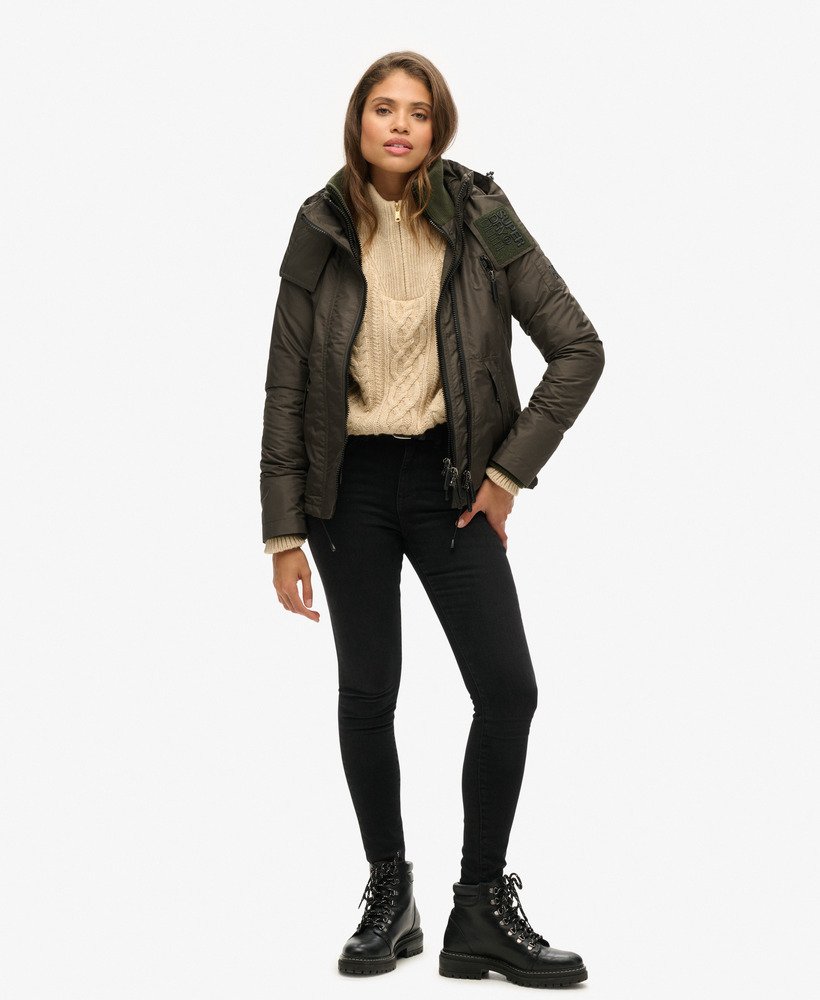 jaqueta corta-vento mountain sd na cor verde-oliva surplus goods