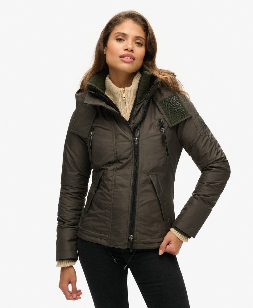 jaqueta corta-vento mountain sd na cor verde-oliva surplus goods
