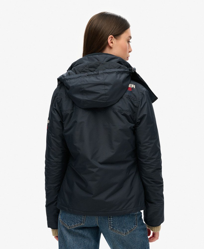 jaqueta corta-vento mountain sd na cor nordic chrome navy
