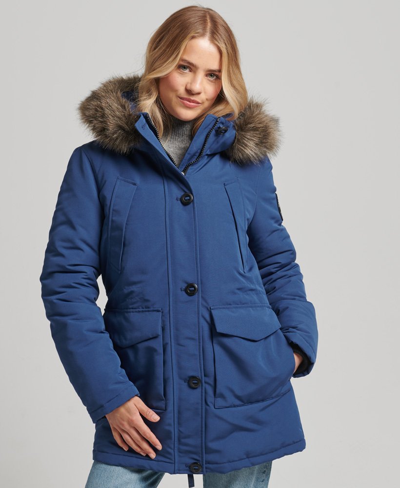 casaco everest parka na cor twilight navy