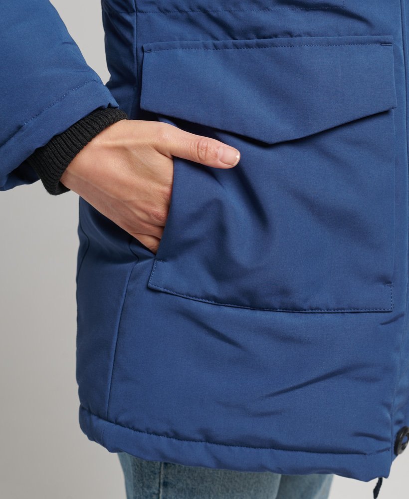 casaco everest parka na cor twilight navy