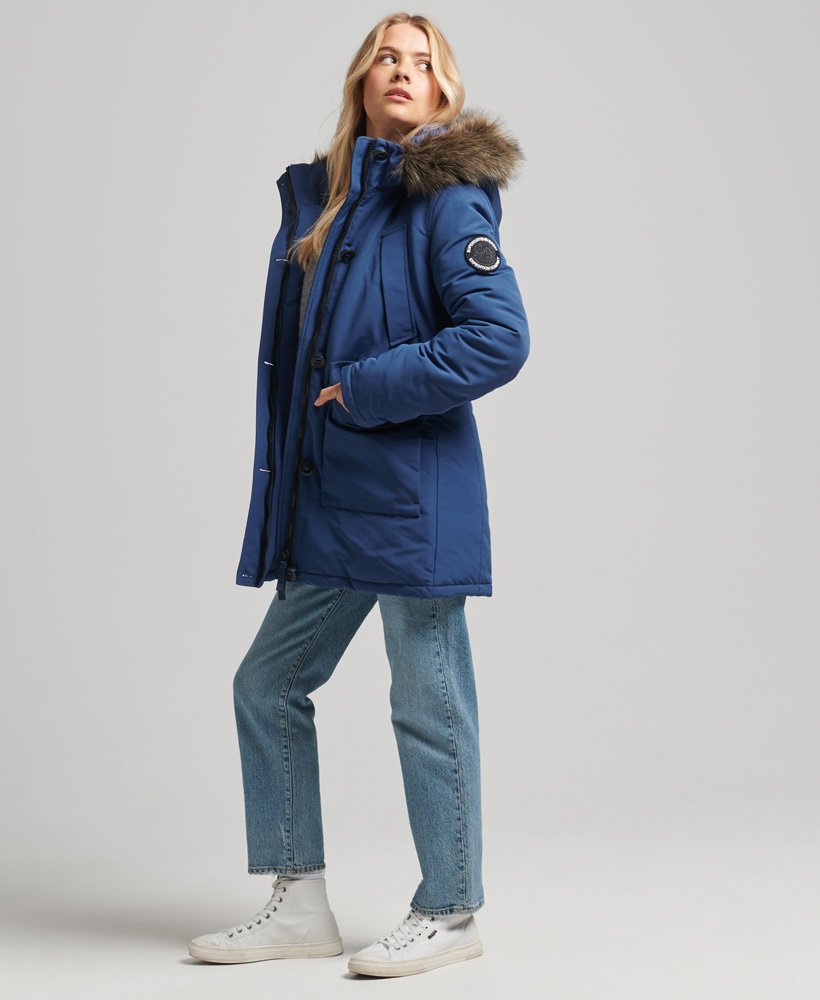 casaco everest parka na cor twilight navy