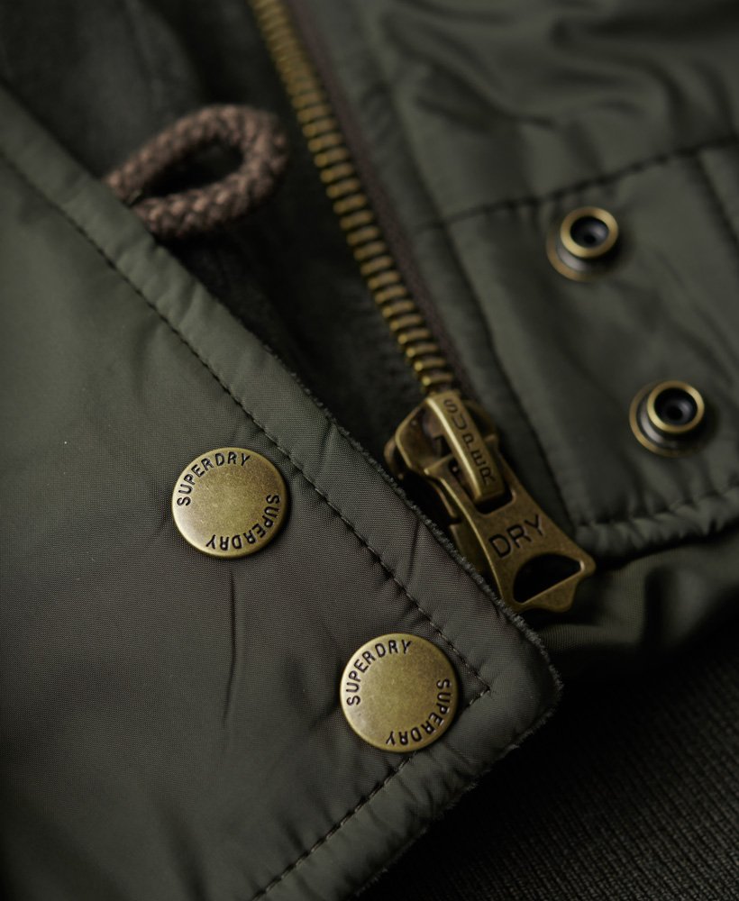 jaqueta bomber militar ma1 com capuz na cor cáqui escuro