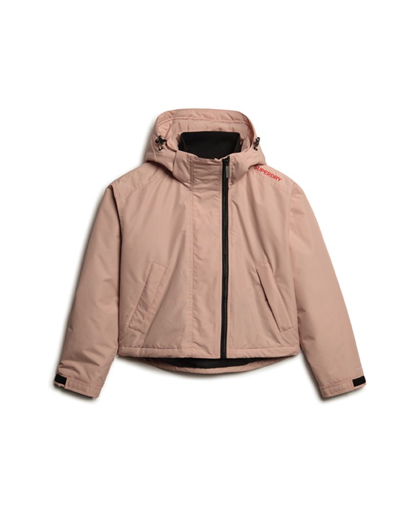 jaqueta corta-vento code sd na cor rosa blush vintage