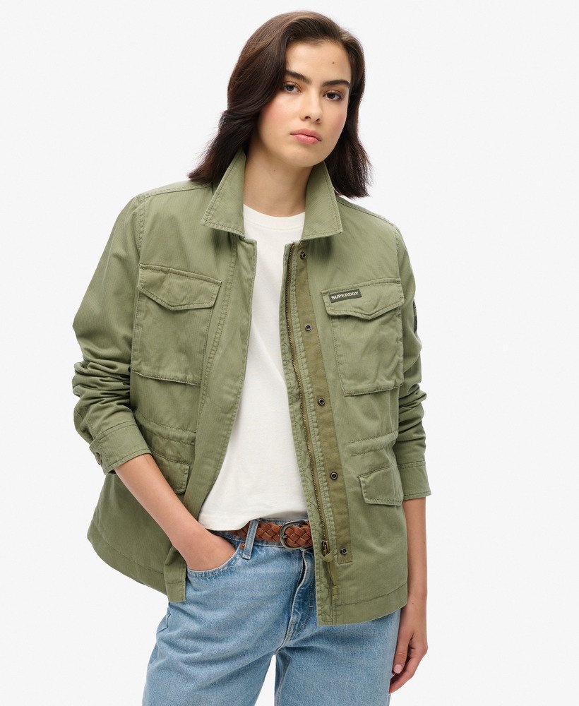 jaqueta militar m65 na cor cáqui selvagem