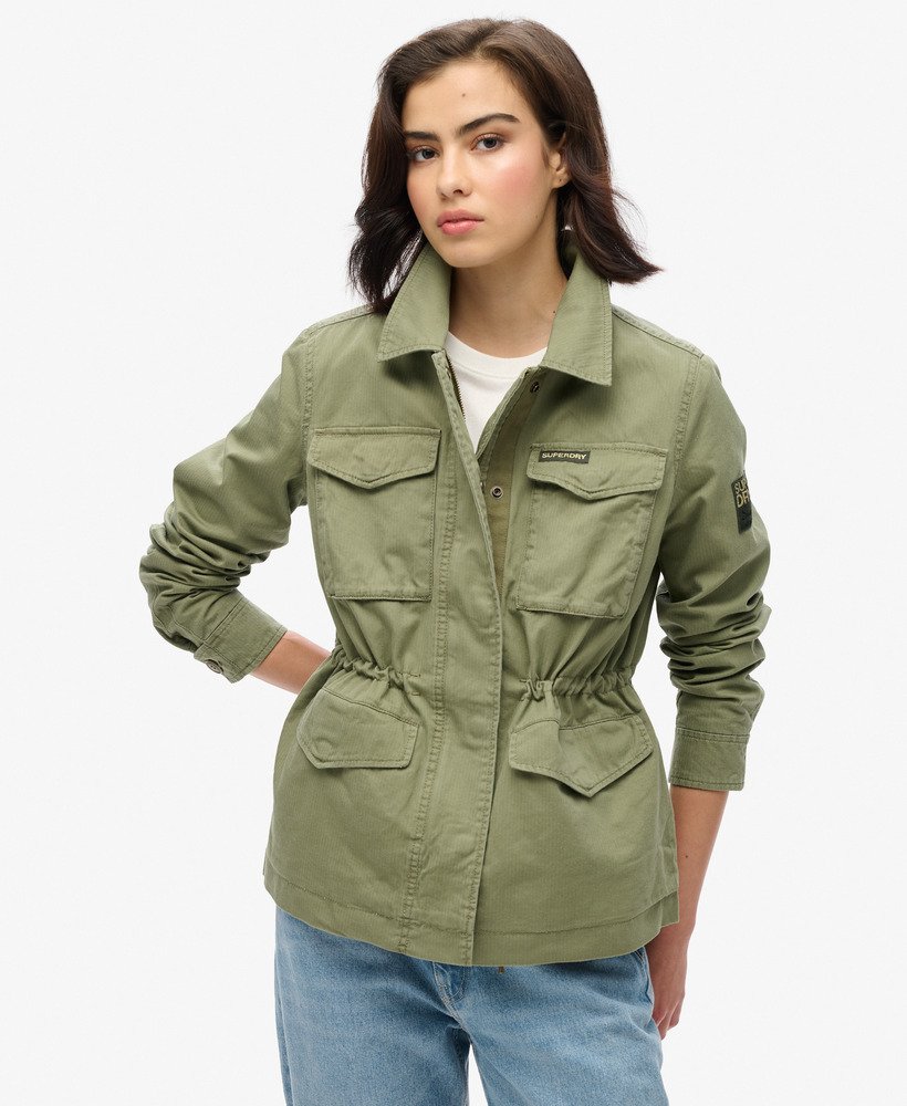jaqueta militar m65 na cor cáqui selvagem