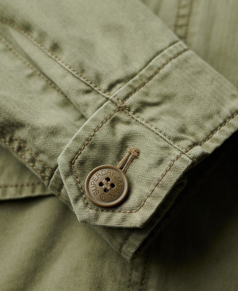 jaqueta militar m65 na cor cáqui selvagem