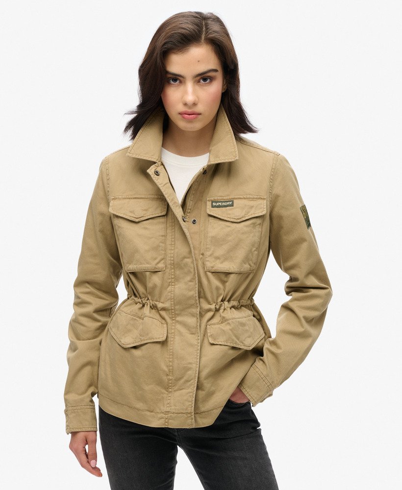 jaqueta militar m65 na cor marrom clássico