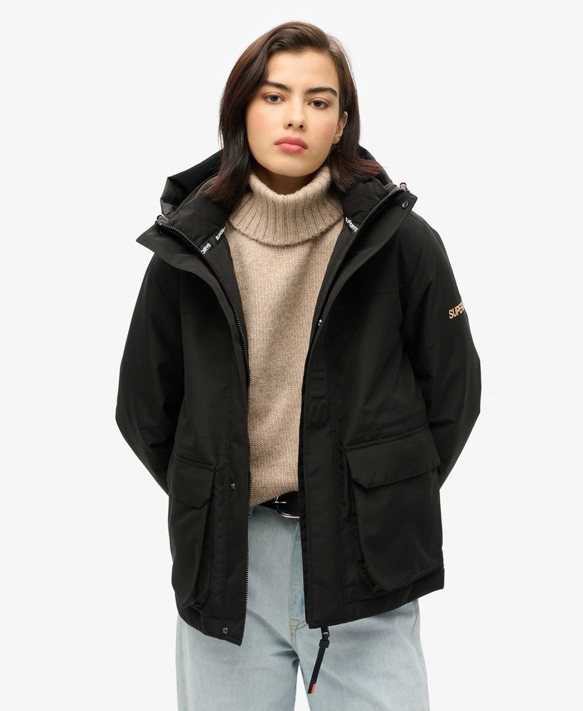 jaqueta corta-vento hood ultimate na cor preta