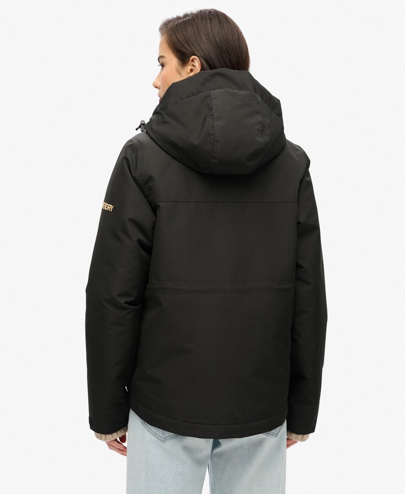 jaqueta corta-vento hood ultimate na cor preta