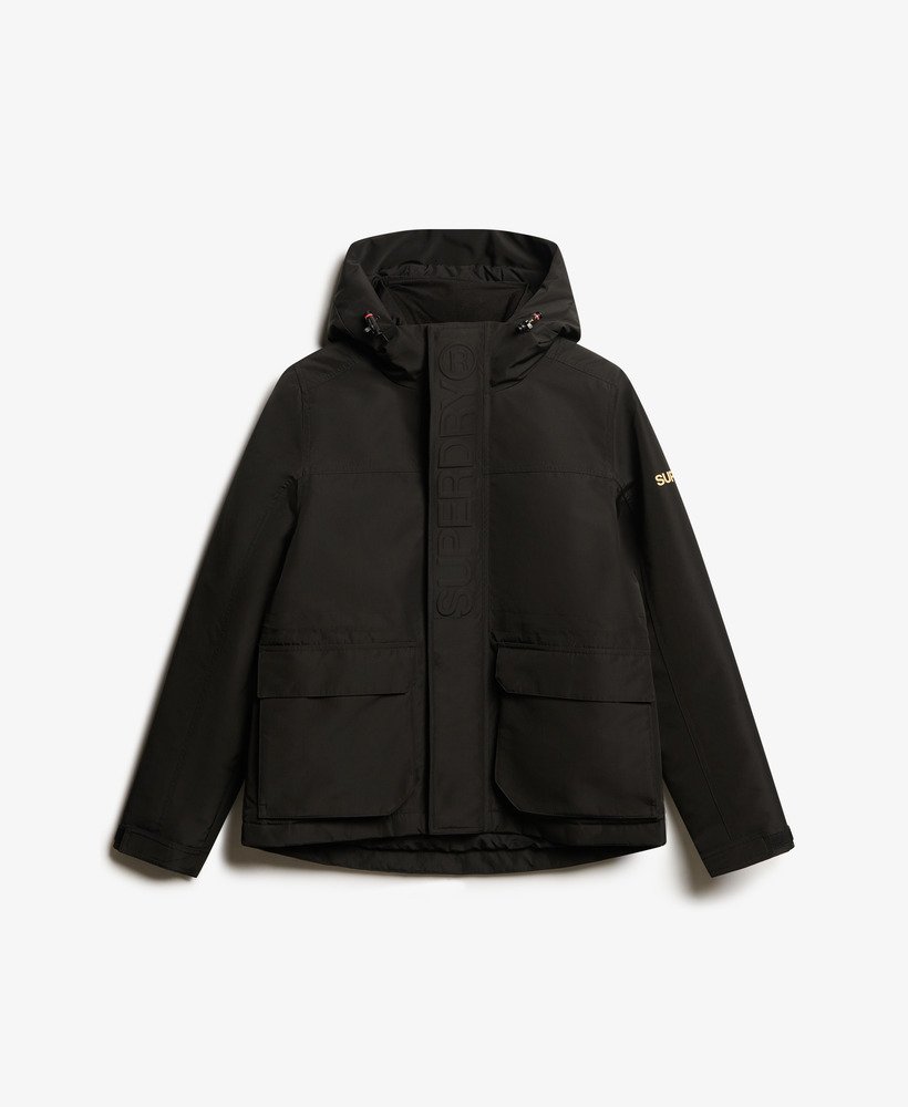 jaqueta corta-vento hood ultimate na cor preta