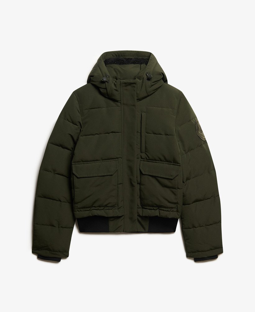 jaqueta bomber everest na cor verde oliva da surplus goods