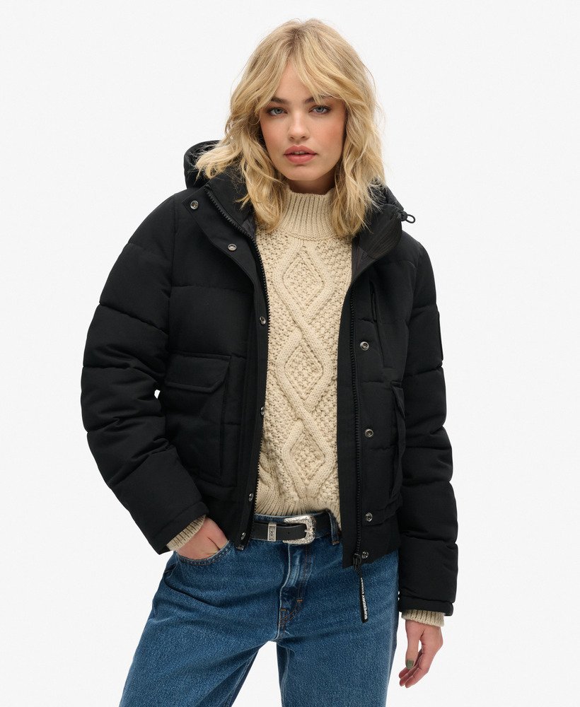 jaqueta bomber everest na cor preto jato